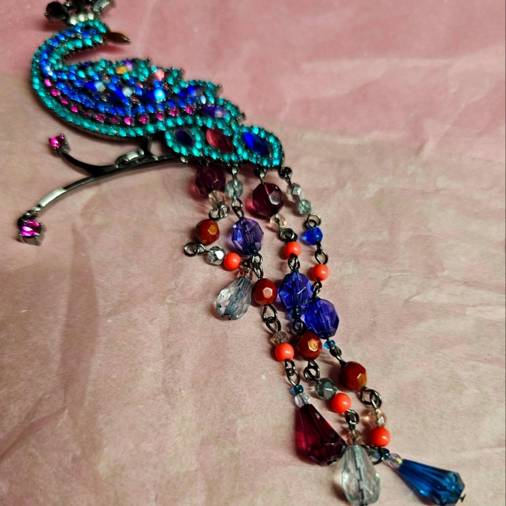 Avon Vintage Peacock Brooch